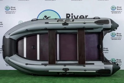 Лодка ПВХ RiverBoats RB-410 фальшборт моторная