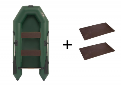 Лодка ПВХ Tulin Легенда 3000 с фанерными вставками под мотор Лодка ПВХ Tulin Легенда 3000 с фанерными вставками под мотор