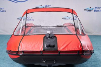 Тент носовой прозрачный на лодку Kitt Boats 390-430 Тент носовой прозрачный на лодку Kitt Boats 390-430