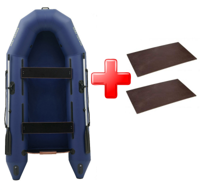 Лодка ПВХ Tulin ДМ 310 пластины под мотор