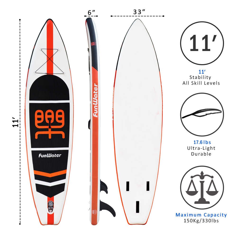 Доска SUP надувная FunWater 11'