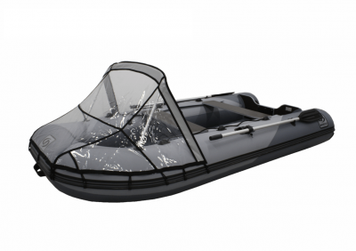 Тент носовой Фрегат 290 Pro (доп. остекление) Тент носовой Фрегат 290 Pro (доп. остекление)